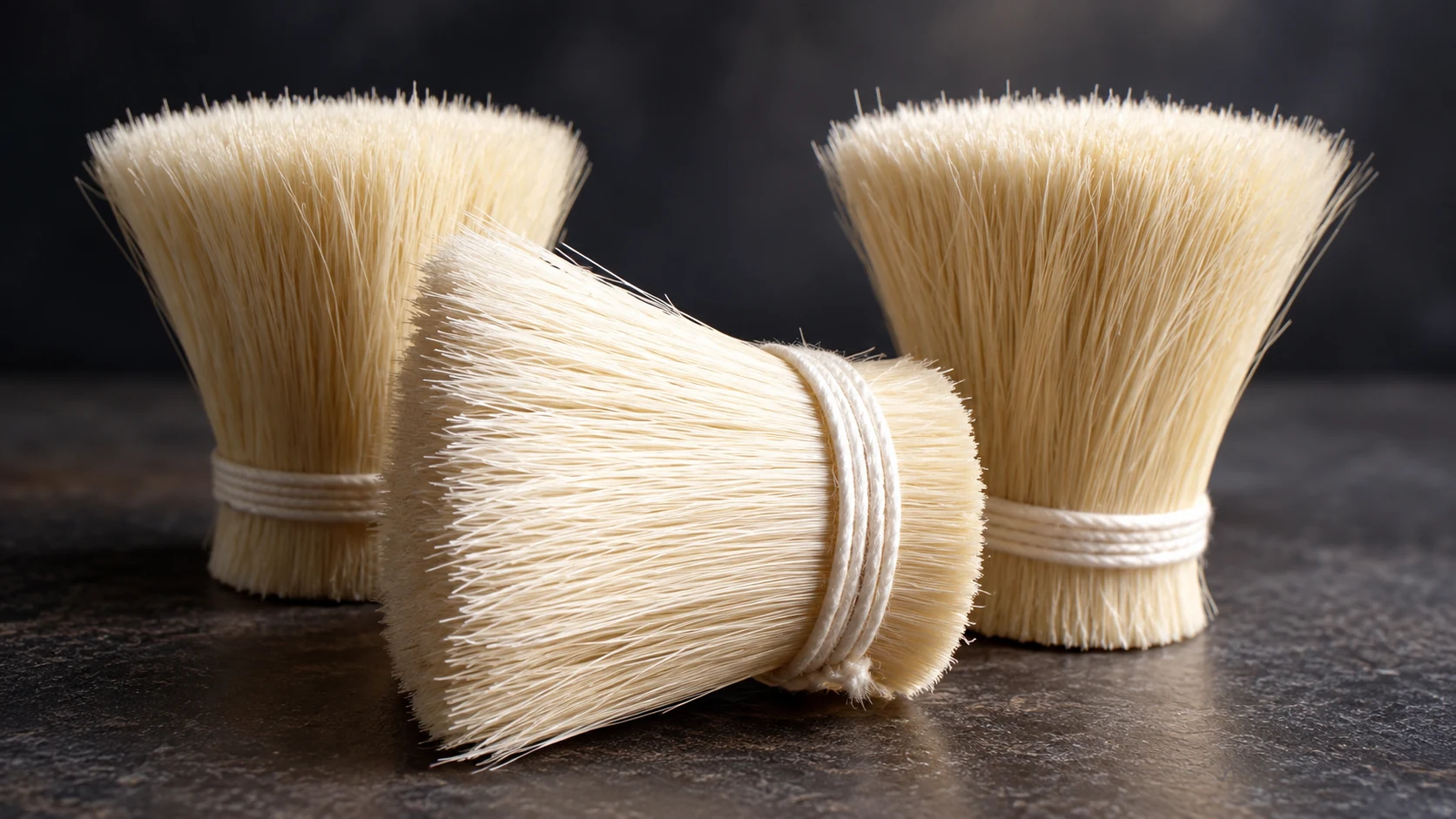Setole naturali per pennelli e spazzole